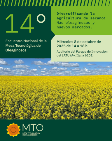 Imagen actual: 14º Encuentro Nacional de la Mesa Tecnológica de Oleaginosos (MTO) “Diversificando la agricultura de secano: más oleaginosas y más mercado